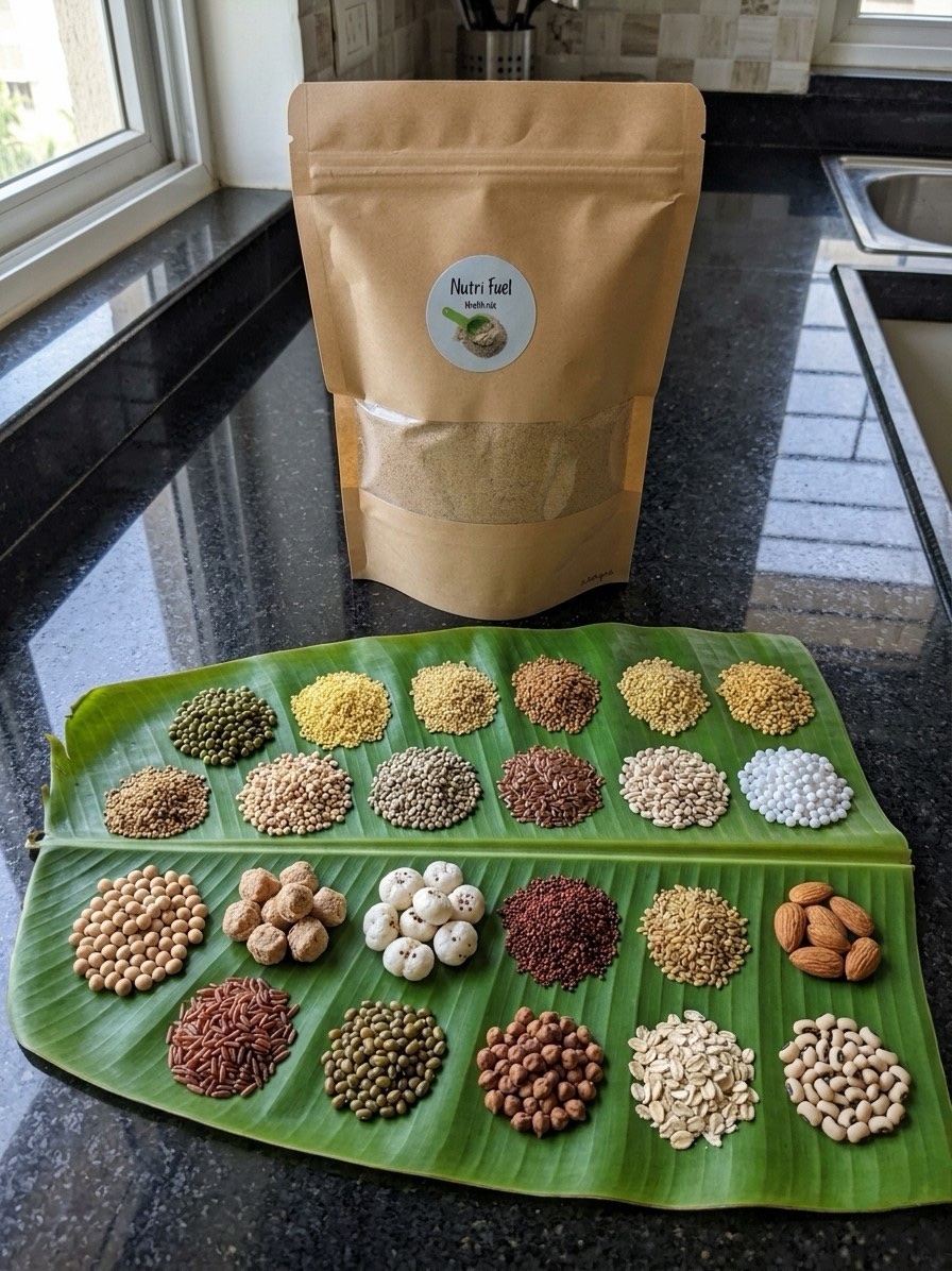Nutri Fuel Health Mix with its 20+ ingredients